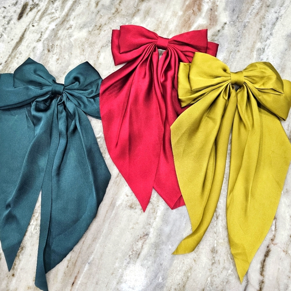 NEW Set of 3 Princess Style Hair Bows